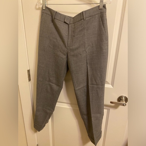 Club Monaco Straight Leg Cuffed Trouser - Picture 2 of 3